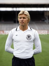 09.08.79 VfB Stuttgart Spieler im Trikot Nationalmannschaft