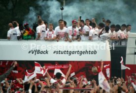 VfB Stuttgart FanFest Cannstatter Wasen Bundesliga Aufstieg 2017