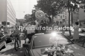 17.05.1992 VfB Stuttgart Meisterschaft Autokorso
