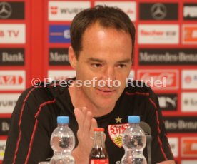 VFB Stuttgart Pressekonferenz Nico Willig