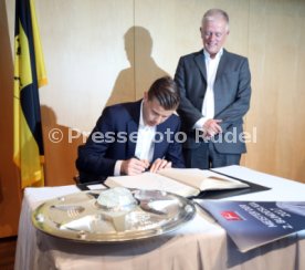 VfB Stuttgart Empfang Rathaus Meisterschaft 2. Bundesliga
