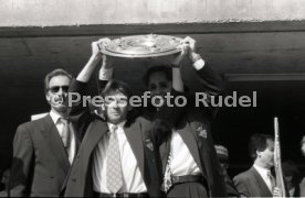 17.05.1992 VfB Stuttgart Meisterschaft Empfang im Stadion