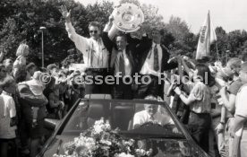17.05.1992 VfB Stuttgart Meisterschaft Autokorso
