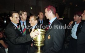 14.06.97 VfB Stuttgart Party DFB-Pokal Sieg 1997