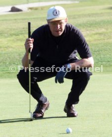 VfB Stuttgart Trainingslager Portugal 2000 Ralf Rangnick Foto Rudel