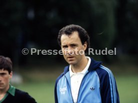24.06.85 Sportschule Ruit Franz Beckenbauer