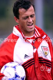 VfB Stuttgart Training Franz Wohlfahrt Foto Rudel
