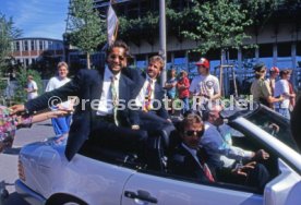 17.05.1992 VfB Stuttgart Meisterschaft Autokorso