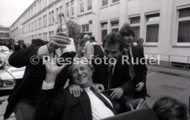 26.05.1984 VfB Stuttgart Meisterschaft 1984 Autokorso Bad Cannstatt