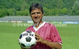 01.07.86 SC Freiburg Fototermin 1986/1987