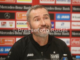 VFB Stuttgart PK Trainer Tim Walter