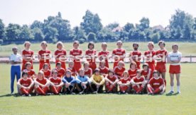 14.07.75 FC Bayern M&uuml;nchen Fototermin 1975/1976