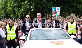 25.05.25 VfB Stuttgart Feier und Autokorso DFB-Pokal Sieg Stuttgart Schlossplatz