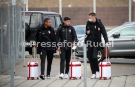 23.01.22 VfB Stuttgart Abflug Trainingslager Marbella