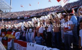 03.05.86 DFB-Pokal Finale FC Bayern M&uuml;nchen - VfB Stuttgart