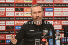 VFB Stuttgart PK Trainer Tim Walter