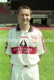 08.07.97 VfB Stuttgart Fototermin Saison 1997/1998