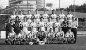 07.09.92 U19 VfB Stuttgart Fototermin Saison 1992/1993
