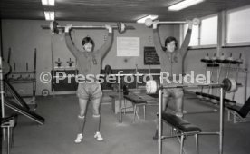 17.10.80 VfB Stuttgart Spieler Kraftraum