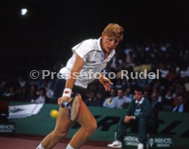 10.03.85 Tennis Davis Cup Deutschland - Spanien<