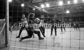 18.01.87 Stuttgarter Kickers Training Schleyer-Halle