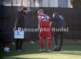 VfB Stuttgart Trainingslager La Manga 2019 Testspiel VfB Stuttgart - Cercle Br&uuml;gge