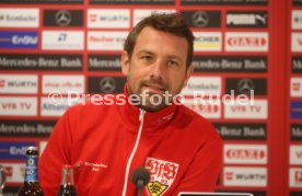 VfB Stuttgart Pressekonferenz Markus Weinzierl