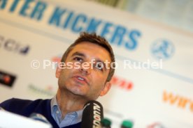 Stuttgarter Kickers Pressekonferenz