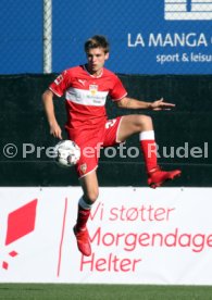 VfB Stuttgart Trainingslager La Manga 2019 Testspiel VfB Stuttgart - Cercle Br&uuml;gge