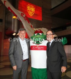 Sonderaustellung 125 Jahre VfB Stuttgart Mercedes-Benz Museum Feierstunde