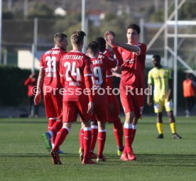 VfB Stuttgart Trainingslager La Manga 2018 Testspiel VfB Stuttgart - KV Oostende