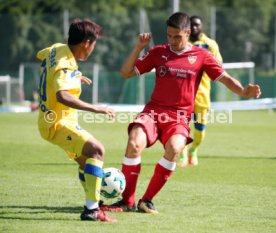 VfB Stuttgart Trainingslager Neustift 2017, Testspiel, VfB Stuttgart - Asteras Tripolis