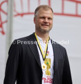 25.05.25 VfB Stuttgart Feier und Autokorso DFB-Pokal Sieg Stuttgart Schlossplatz