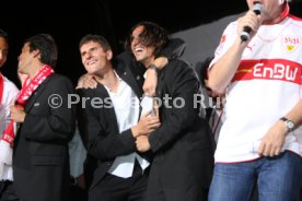 19.05.07 VfB Stuttgart Meisterschaft 2007 Empfang Schlossplatz