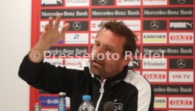 VFB Stuttgart Trainer Markus Weinzierl