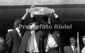 17.05.1992 VfB Stuttgart Meisterschaft Empfang im Stadion