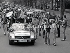 26.05.1984 VfB Stuttgart Meisterschaft 1984 Autokorso Bad Cannstatt