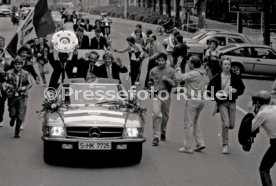 26.05.1984 VfB Stuttgart Meisterschaft 1984 Autokorso Bad Cannstatt