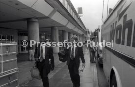 15.09.92 Ankunft Leeds United Flughafen Stuttgart