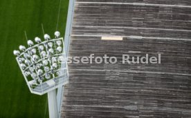 Stuttgarter Kickers Gazi Stadion Trib&uuml;ne Dach