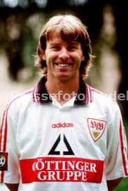 08.07.97 VfB Stuttgart Fototermin Saison 1997/1998