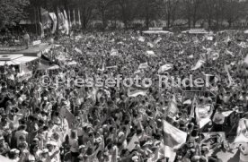 17.05.1992 VfB Stuttgart Meisterschaft Empfang im Stadion