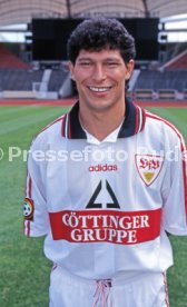 08.07.97 VfB Stuttgart Fototermin Saison 1997/1998