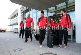 VfB Stuttgart Ankunft Flughafen Stuttgart Kurztrainingslager Mallorca