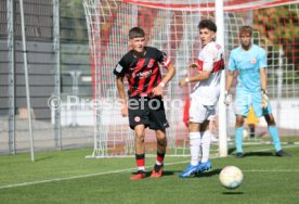 01.10.23 U17 VfB Stuttgart - U17 Eintracht Frankfurt