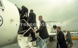13.06.97 VfB Stuttgart Abflug Berlin DFB-Pokal Finale 1997