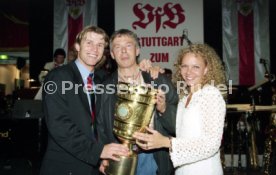 14.06.97 VfB Stuttgart Party DFB-Pokal Sieg 1997