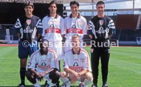 08.07.97 VfB Stuttgart Fototermin Saison 1997/1998