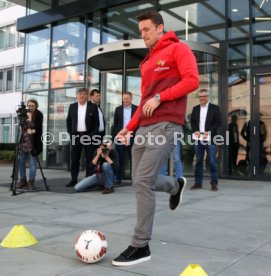 VfB Stuttgart Pressekonferenz fairplay Aktion