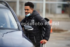 23.01.22 VfB Stuttgart Abflug Trainingslager Marbella